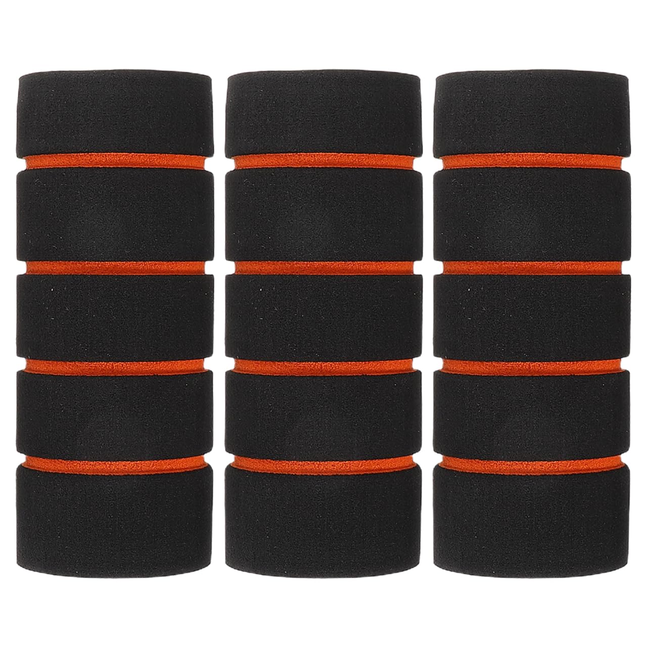 TENDYCOCO Pull-up Bar Grip Replacement Foam Sponge 3-Pack, 11cm Length, Anti-Slip, for Chin-up Stands, Hanging Exercisers, Handle Covers, Protection,