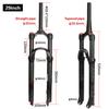 Ultra-light 29'' Mountain Bike Air Front Fork with Remote Control Magnesium Alloy Rebound