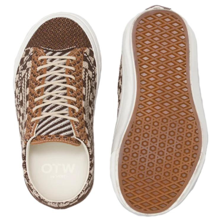 New Vans Otw Old Skool 36 Engineered Knit Potting Soil Brown VN000D51DMV
