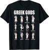 Ancient Greek Gods Image T-Shirt 100% Cotton O-Neck Summer Short Sleeve Casual Mens T-shirt Size S-3XL