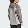 Adidas Multi 2L Rain.Rdy Fashion Color Block Hooded Jacket Men Jacket Ice-Grey Charcoal-Grey Black JN8809