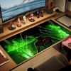 Roronoa Zoro Print  Cushion Non-slip Laptop Tablet Big Mousepad XXL Mat Mini PC Playmat With Lock Edge