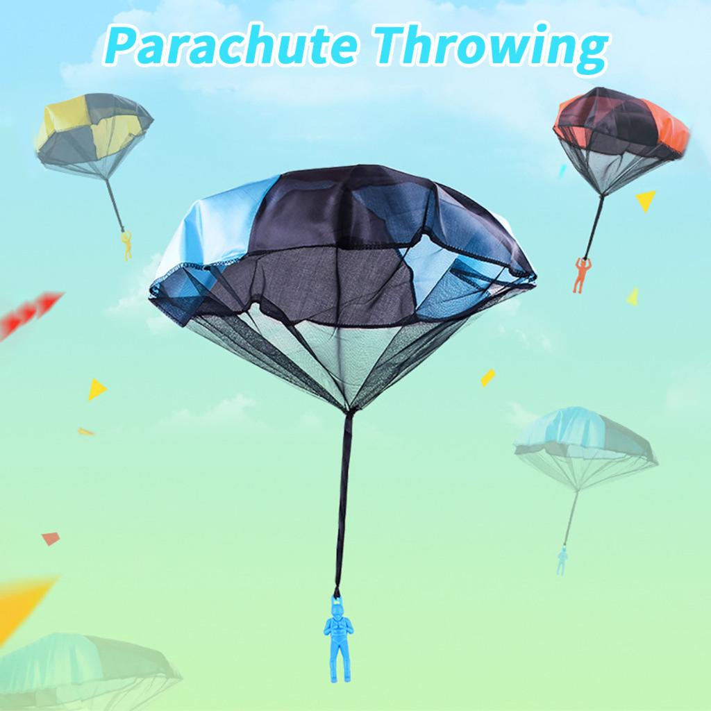 Parachute Toy Tan- Throwing Toy Parachute Outdoor Children's Flying Toys