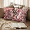 Rosa Weihnachtskissenbezüge: Weihnachtsmann, Schneemann & Festliche Freuden Sofas, Schlafzimmer-Kissenbezüge, Weihnachtsgeschenke
