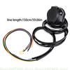 High Compatibility 7 Pin Trailer Socket Cable Flexible Spring Design for Smooth Connection In Various Weather Conditions
