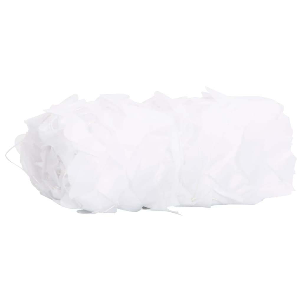 Camouflage Net with Storage Bag 312 x 140 cm White