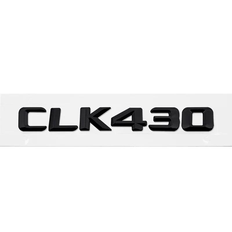 FCUI6 Car Tail Trunk Emblem Sticker Auto Old Style Letter Badge Decoration for Mercedes Benz CLK Class CLK350 CLK430 CLK500 CLK550