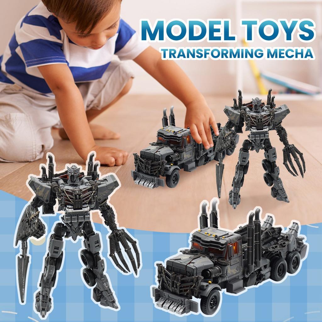 Anime Deformation Car Man Toys, Children's Boy Model Toys