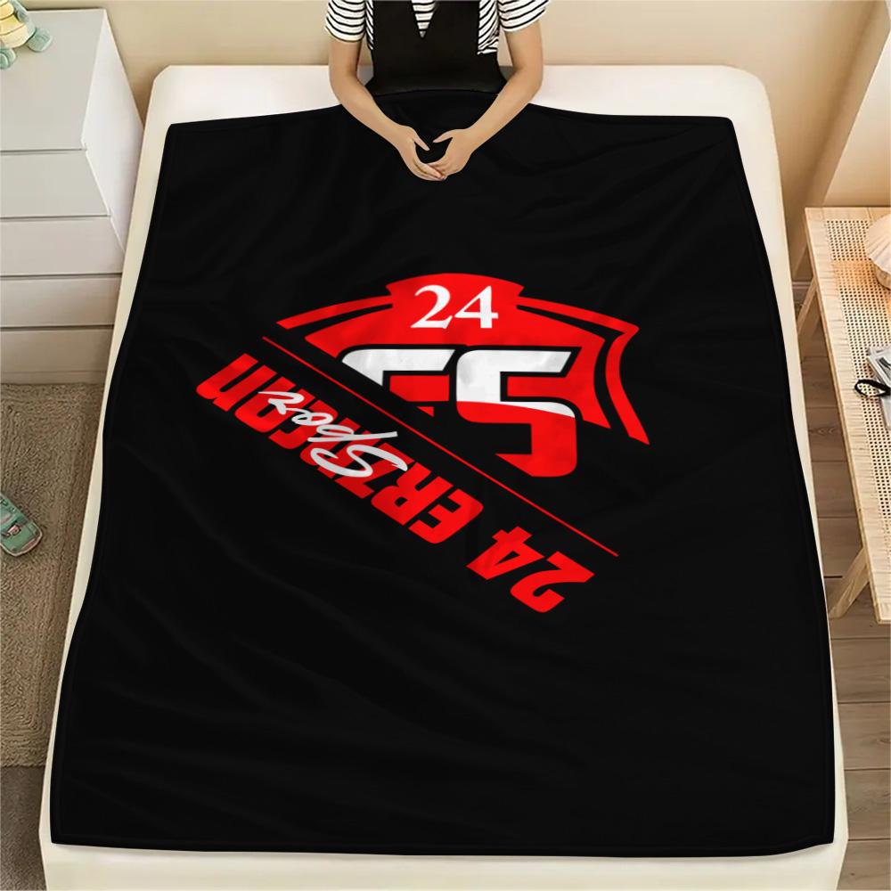 1Pc 24 Erzincanspor Print Flannel Blanket High Quality Warm Comfortable Cover for All Seasons Perfect for Gifts Home Decor