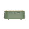Mini Portable Bluetooth Speaker: Bedside & Desktop Wireless Alarm Clock with White Noise and TWS.
