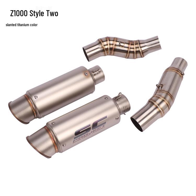 Compatible Exhaust Pipe for Kawasaki Ninja Z1000/Z1000SX (Years 2007-2020)