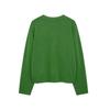 Spring 2025 Women's Fashion: Versatile Diamond V-Neck Knit Cardigan