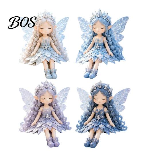 Beginner Friendly Sewing Craft Fairy Patchwork DIY Kit, Flower Fairies Make 4 Vintage Garden Dolls, Beginner-Friendly Project for Home Decor Handmade F