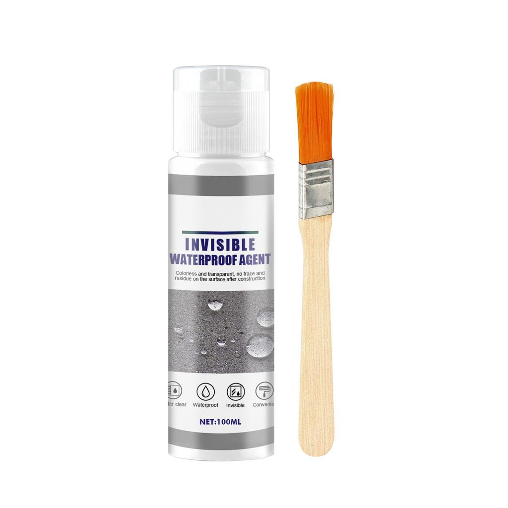 Invisible Waterproofing Agent Isolation Sealant Emulsion 30/100ml Long Lasting Agent for Bathrooms Walls Tiles Roof