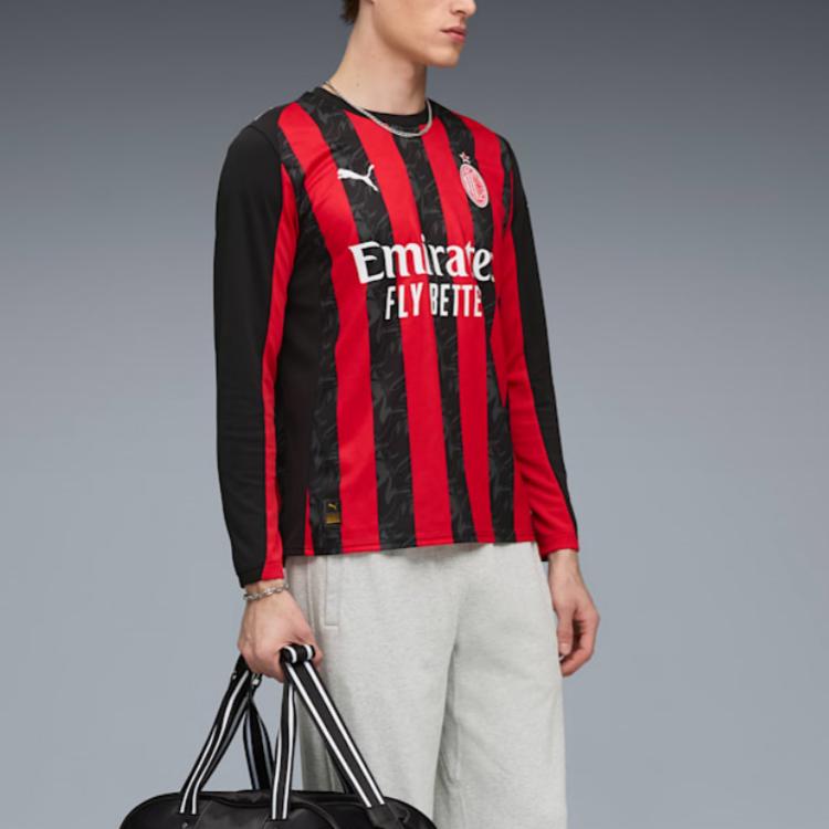 Puma AC Milan Drycell 25/26 Long Sleeve Home Jersey Men Jersey 779963-01