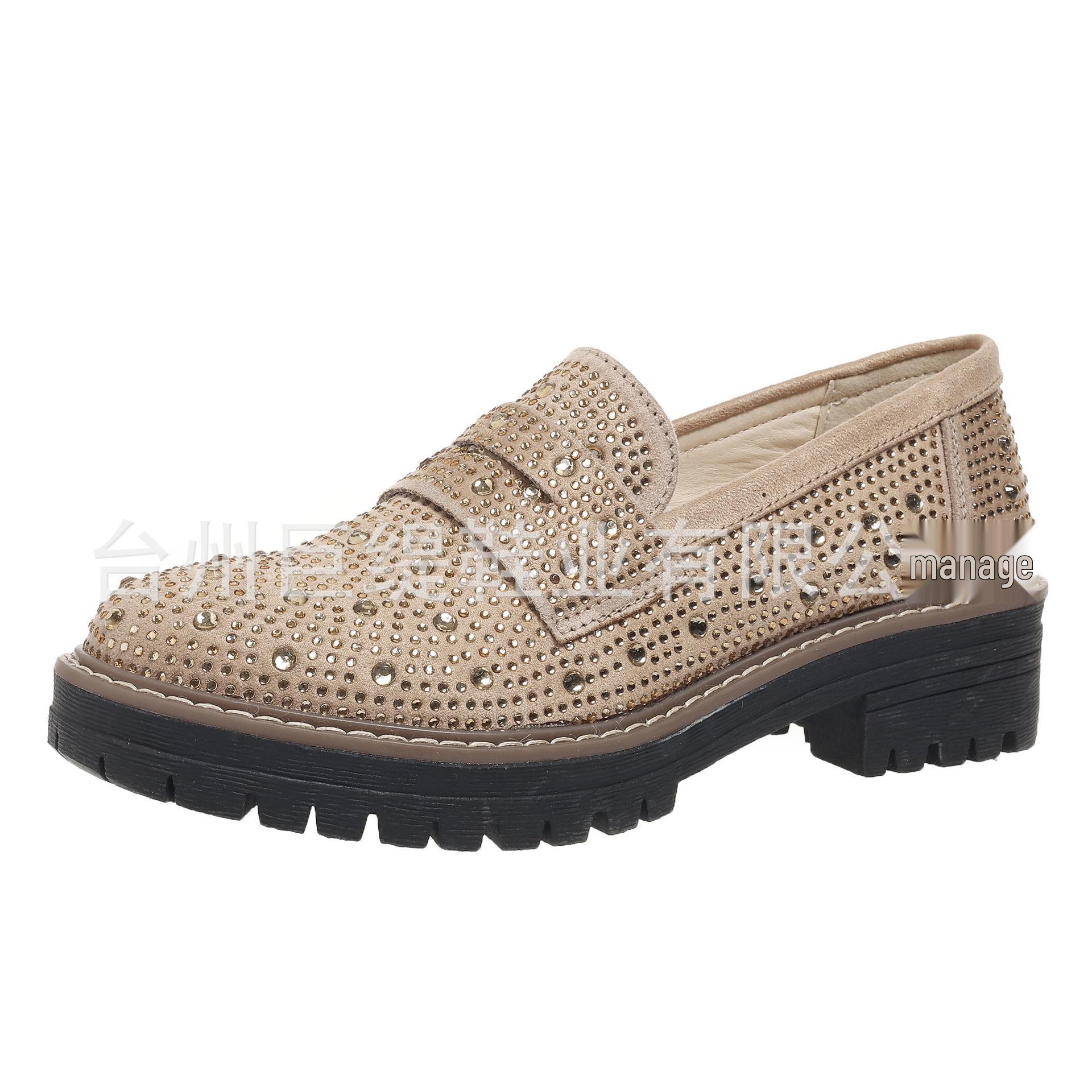 Spring 2024 Plus Size Women s Loafers - European American Style Arrival 35