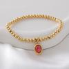 Included Stainless Steel Birthstone Pendant Personal Bracelet For Men And Women