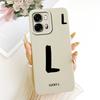 For OPPO A6s CPH2789 Lucky Initial Letter Phone Case For Oppo A6s 4G CPH2815 A 6S 5G Soft Silicone Shockproof Cases Bumpers