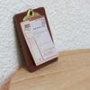 Miniature Menu Board Mini Clip Board with Menu Card Doll Accessory for 1/6 1/12 Doll Mansion Cafe Restaurant Scene