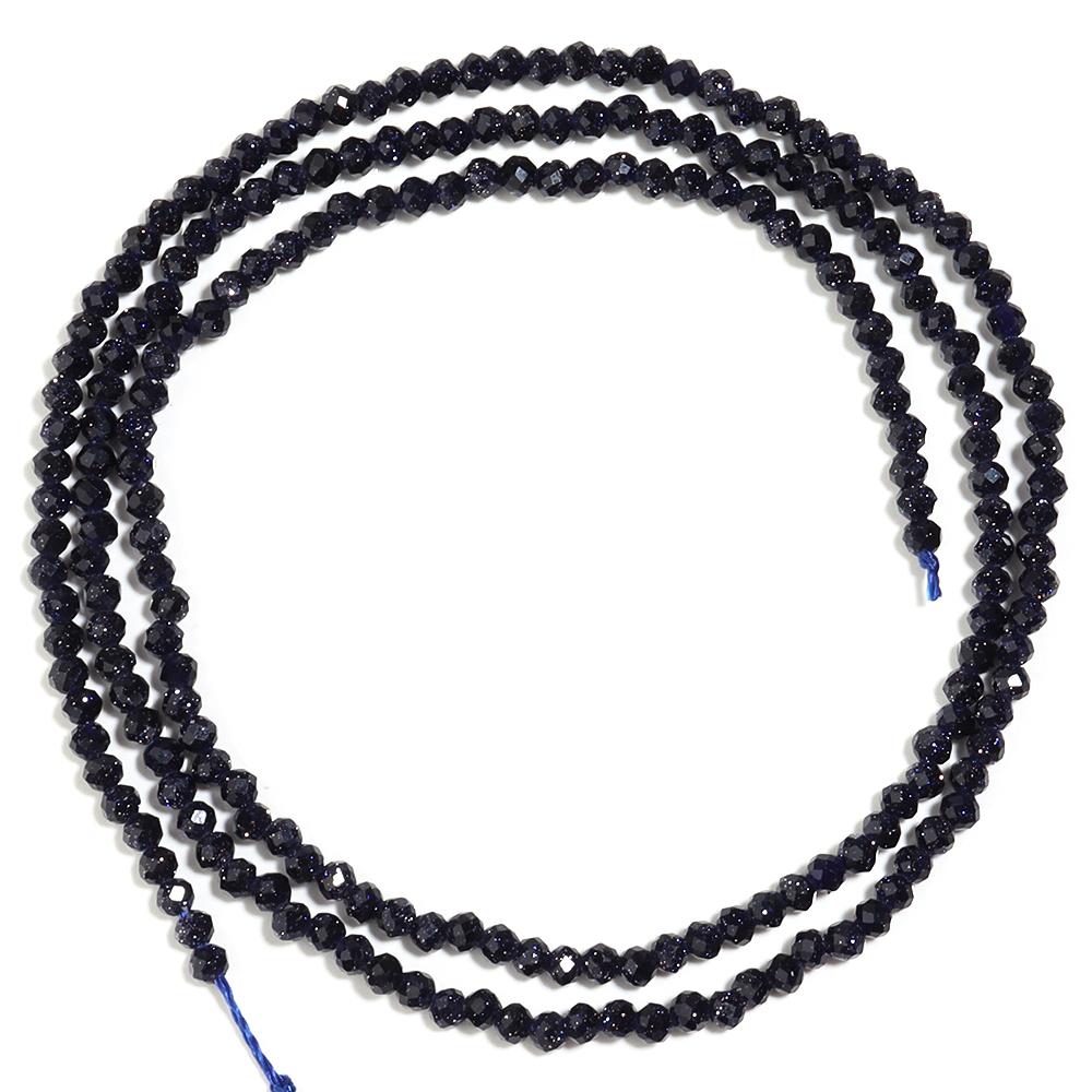 1 Strand Colorful Faceted Natural Stone Beads Loose Beads for Jewelry Making Spacer Beads DIY Bracelet Necklace Accessories