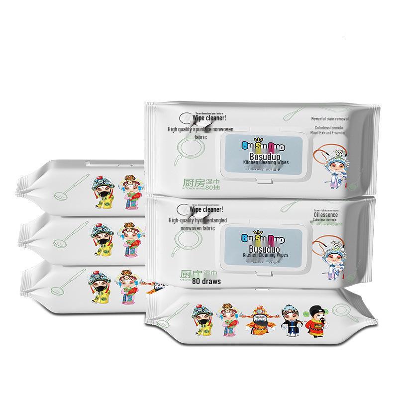 

Мощные кухонные обезжиривающие салфетки для сильных масляных пятен и очистки вытяжки