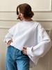 Sudadera Gruesa de Cuello Redondo Estilo Europeo y Americano para Mujer Otoño/Invierno 2025