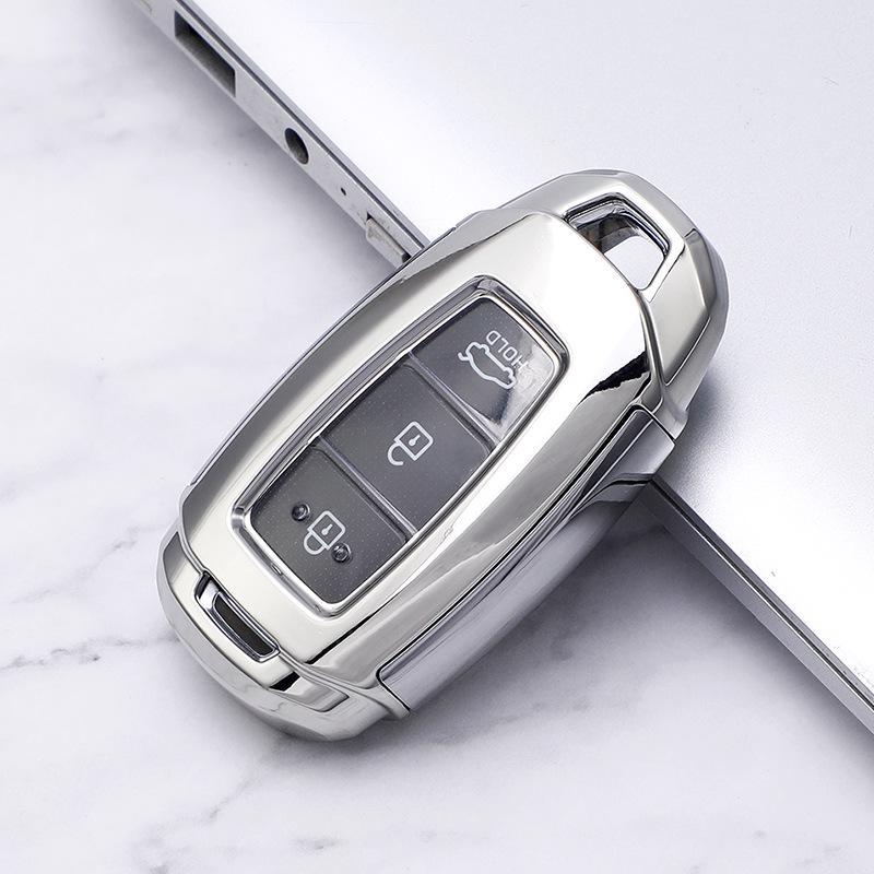 

Car Key Cover for Hyundai: Fits Beijing Festa, New Santa Fe, Encino, IX35 - Unisex Design