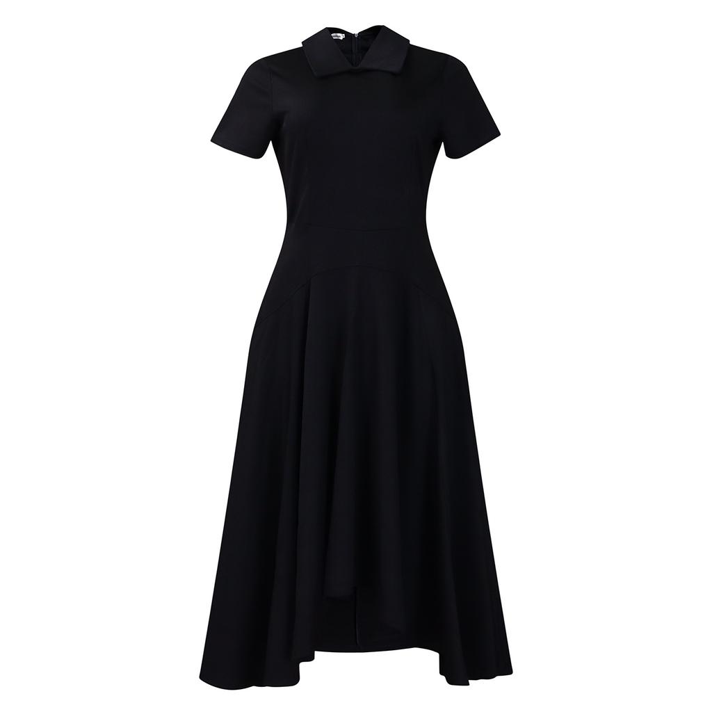 Summer Fashion Temperament High Waist Banquet Swing Dress Elegant Party Dress