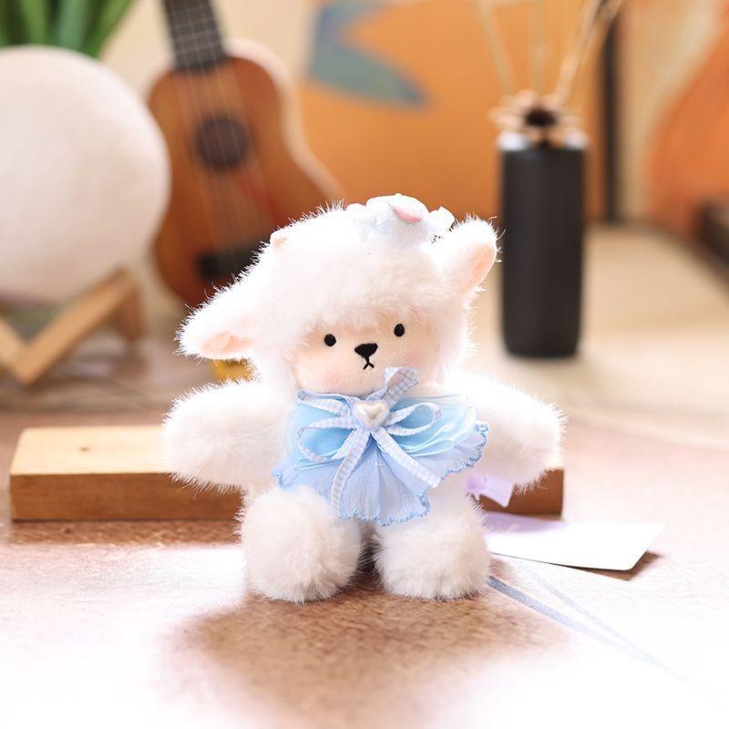Cute Animal Plush Toy For Bags And Car Accessories With Short Plush Fabric