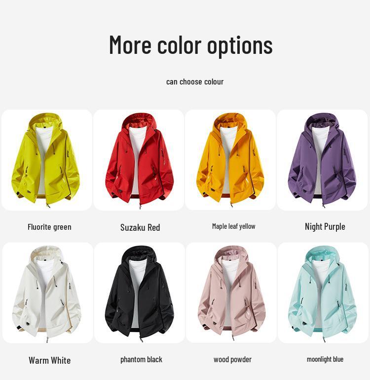 Unisex Spring/Autumn Fashionable Mountaineering Jacket