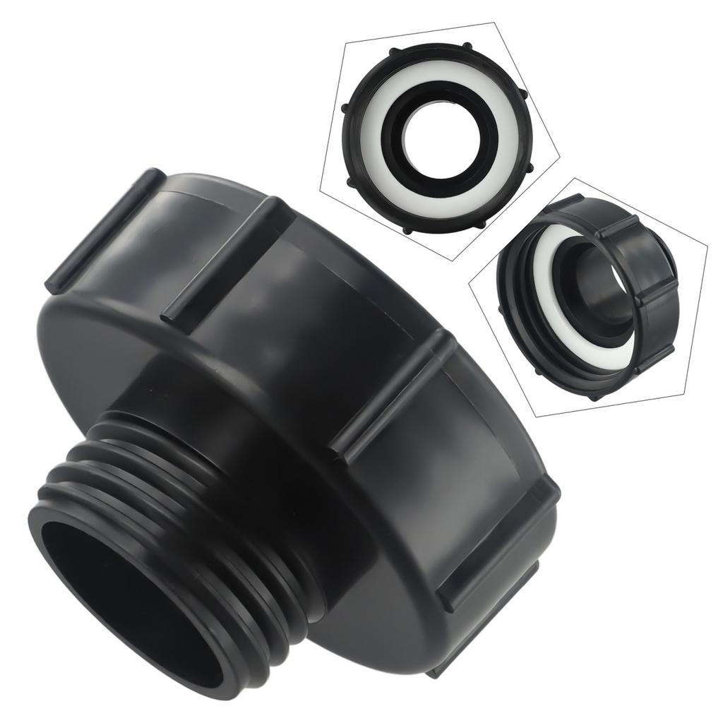 IBC Water Tank Adapter Connector S100x8 To S60X6 Garden Tap Hose Fitting
