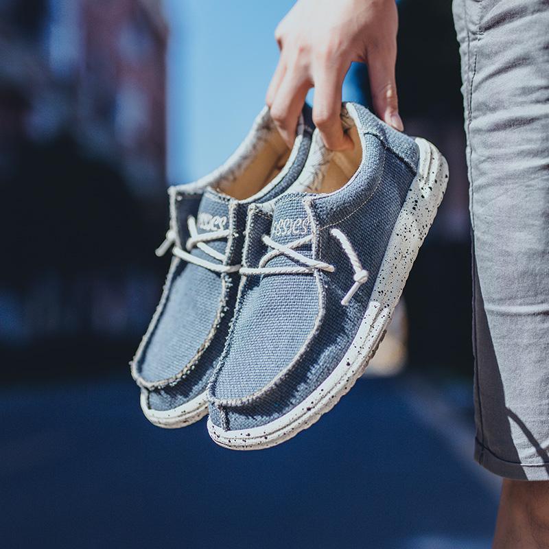 

Мода 2025 Мода Мужские Повседневные Лоферы Летние Холщовые Удобные Новые Роскошный Бренд Дизайнерские Джинсовые Спортивные Кроссовки для Ходьбы Tenis Masculino 48 синий