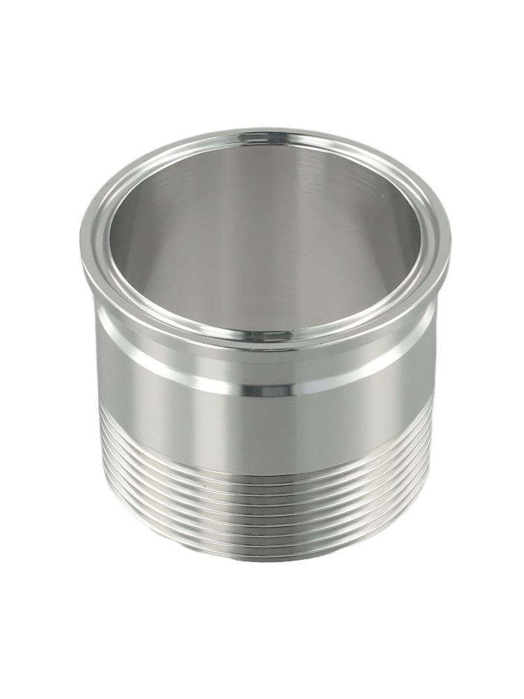 Stainless Steel Connector Tri Clamp Adapter Accurate Sizing