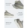 adidas Originals Ozelia Cordones Elásticos Cómodos Versátiles Absorción de Impactos Parte Baja Zapatos Casuales para Niños Zapatos Casuales para Niños Gris Blanco IE3409