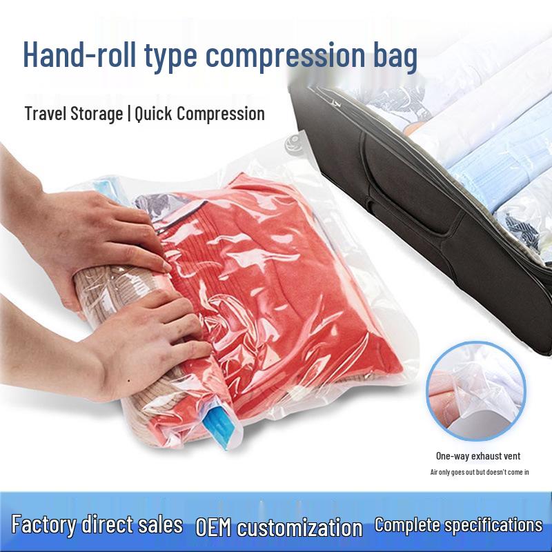 Top-Selling Hand-Rolled Vacuum Compression Travel Storage Bags