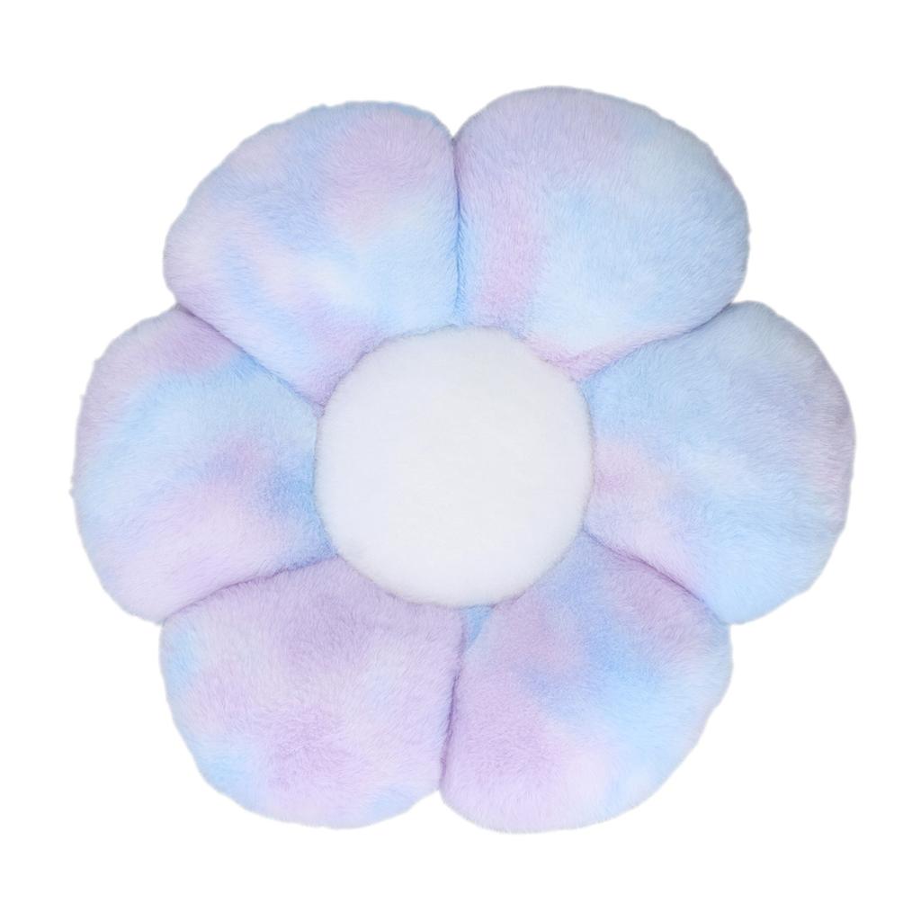 Flower Plush Chair Pillow 6 Petals Lovely Flower Plush Seating Chair Cushion for Bed Office