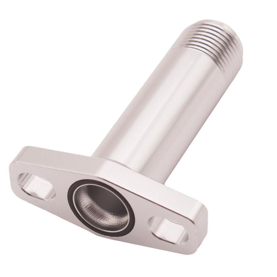 Billet Turbo Ölablauf Rücklauf Flansch Für 10AN Garrett Kugellager GT28 GT30 GT35