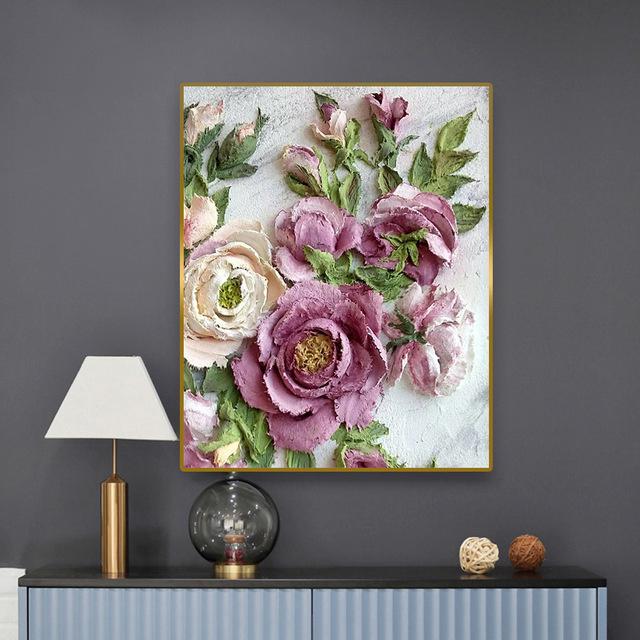 Art Scandinavian Flower Poster Home Decor Canvas Painting Wall Art Posters And Prints Wall Pictures For Living Room Decoration