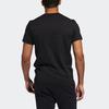 Adidas Basketball Graphic Print Crew Neck T-Shirt Men Tops Black DP5751