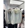Loose Versatile Women's Zip-up Hooded Vest Summer Casual Slimming Thin