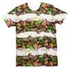 3D Print Funny Fried Chicken T-Shirts Pizza Food Graphic Men's Short Sleeve
