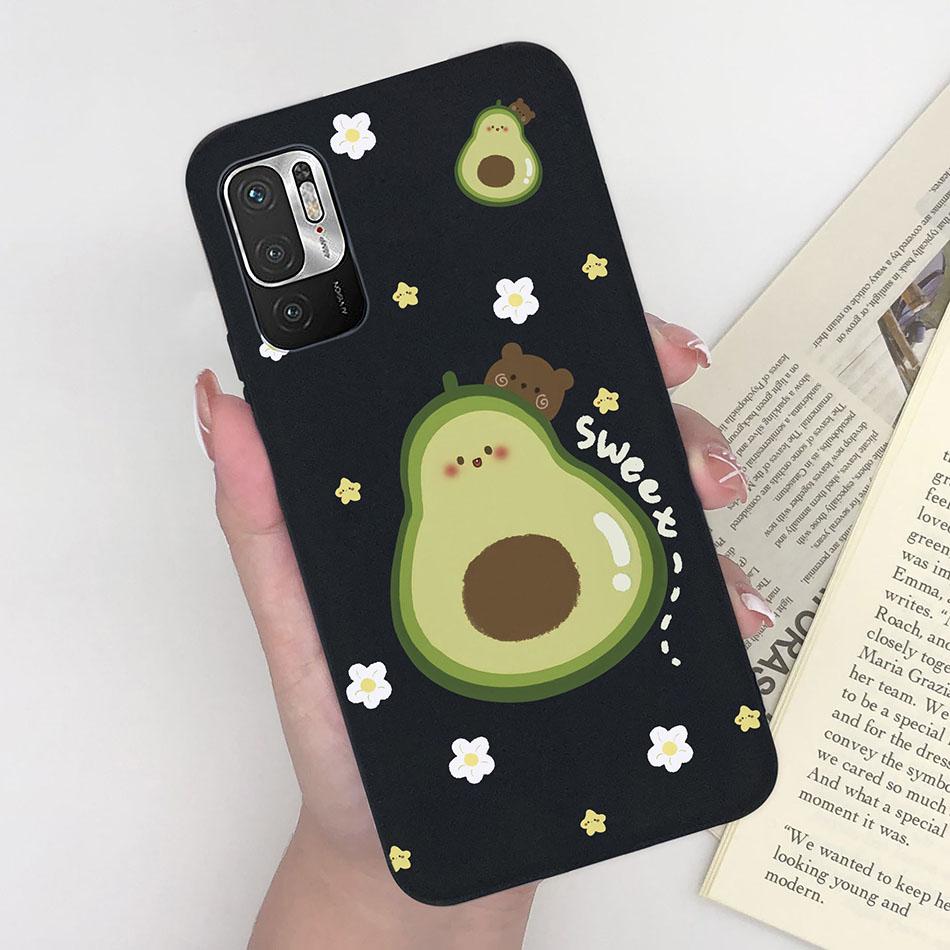 For Xiaomi Redmi Note 10 10T 11 SE 5G Case Pilot Cartoon Pattern Soft Silicone Back Cover For Xiaomi Poco M3 Pro 5G New Bumper