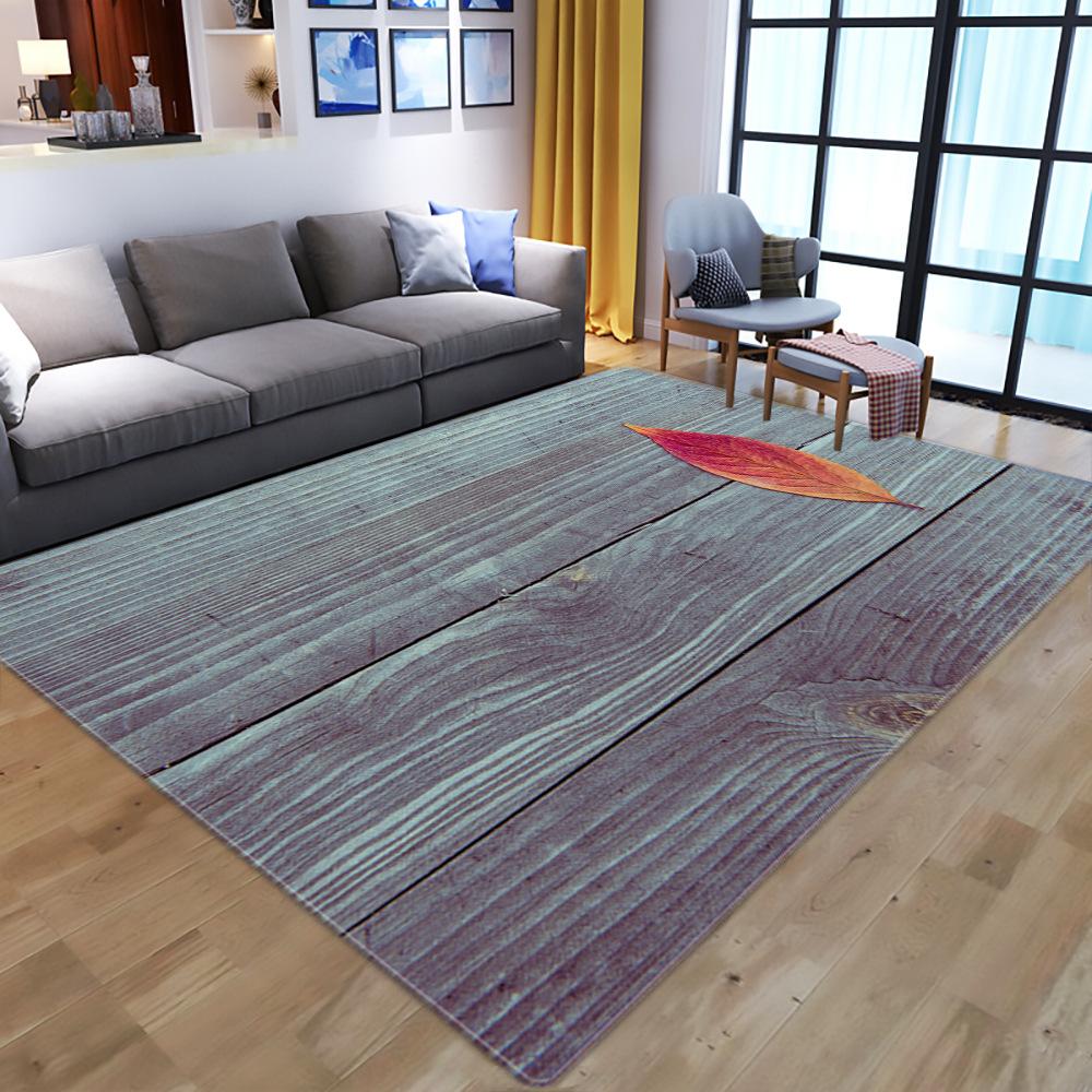 Hot Sale, Wood Grain Bedroom Floor Mat, Waterproof And Non-Slip Mat, Door, Kitchen, Living Room Carpet Floor Mat
