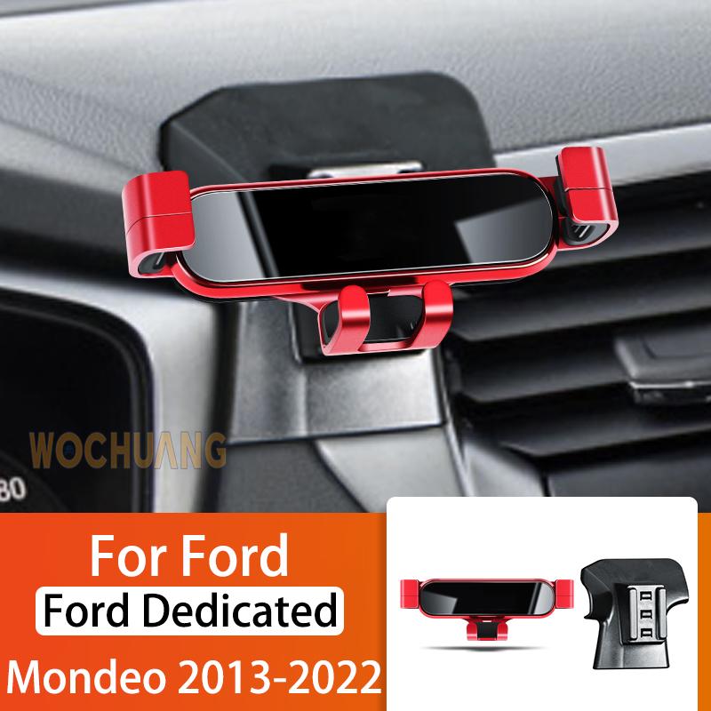 Car Mobile Phone Holder For Ford Mondeo 2013-2022 360 Degree Rotating GPS Special Mount Support Navigation Bracket