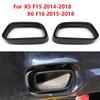 ABLZ-1 Set Tail Throat Exhaust Pipe Cover Replacement Parts Fit For BMW X5 F15 X6 F16 2014-2018