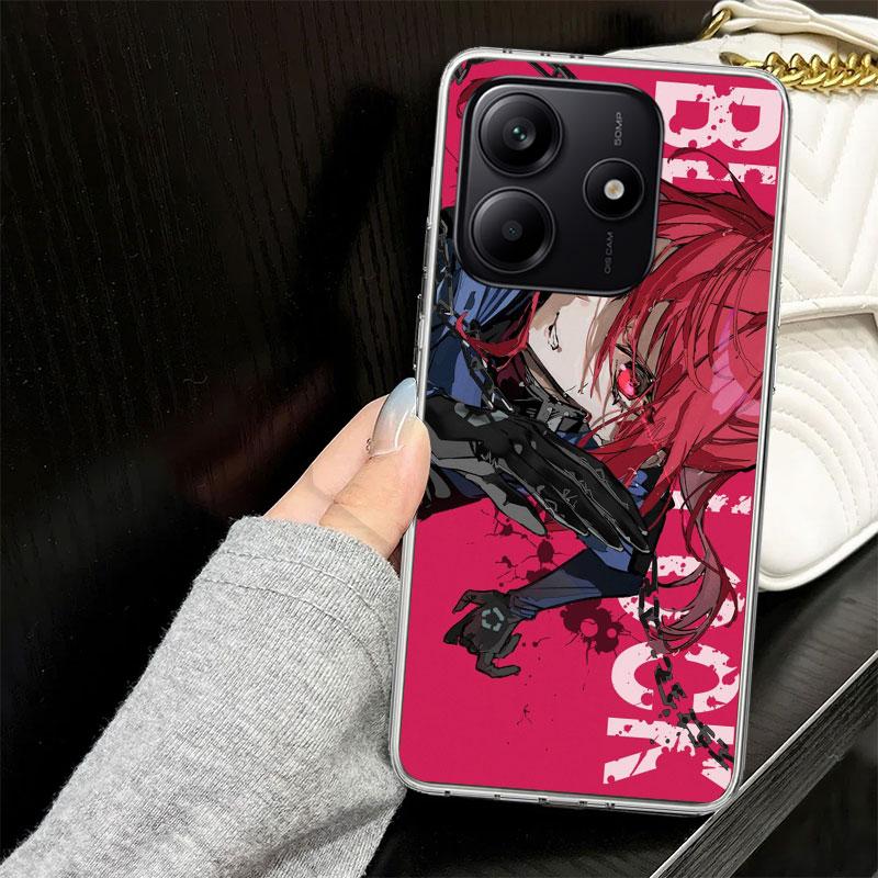 Blue Lock Chigiri Hyoma Case for Xiaomi Redmi Note 14 13 12 11 Pro Plus Phone Cover 14S 12S 11S 11E 11T 10S 10 9S 9 Silicone Fun