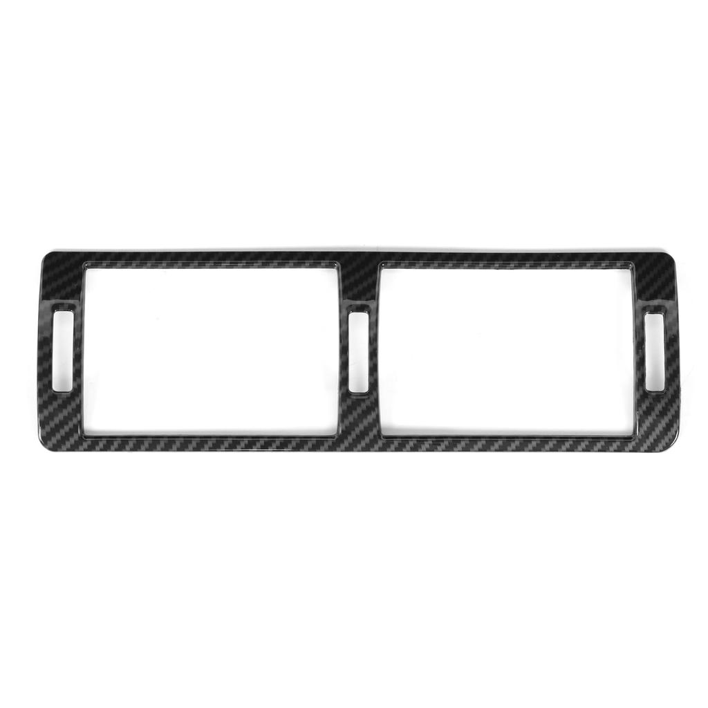 Central A C Air Vent Outlet Frame Trim Interior Decoration Fit for 5 Series E39 1996‑2003Carbon Fiber Style