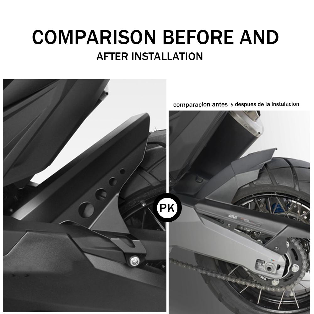 Fit For Honda For FORZA 750 X-ADV XADV750 Rear Fender Mudguard Mud Splash Guard Protection Protector Cover Wheel Hugger