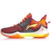 Li Ning Badminton Shoes Women's Low Top Orange Red AYAQ002-2