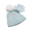 Frozen Girls Elsa Beanie & Gloves Set